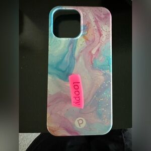 Loopy 12 pro max iphone case cotton candy swirl